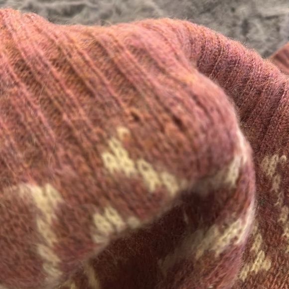 Vintage Hilda Ltd Icelandic Mauve pink Wool oversized for layering size S - Picture 11 of 13